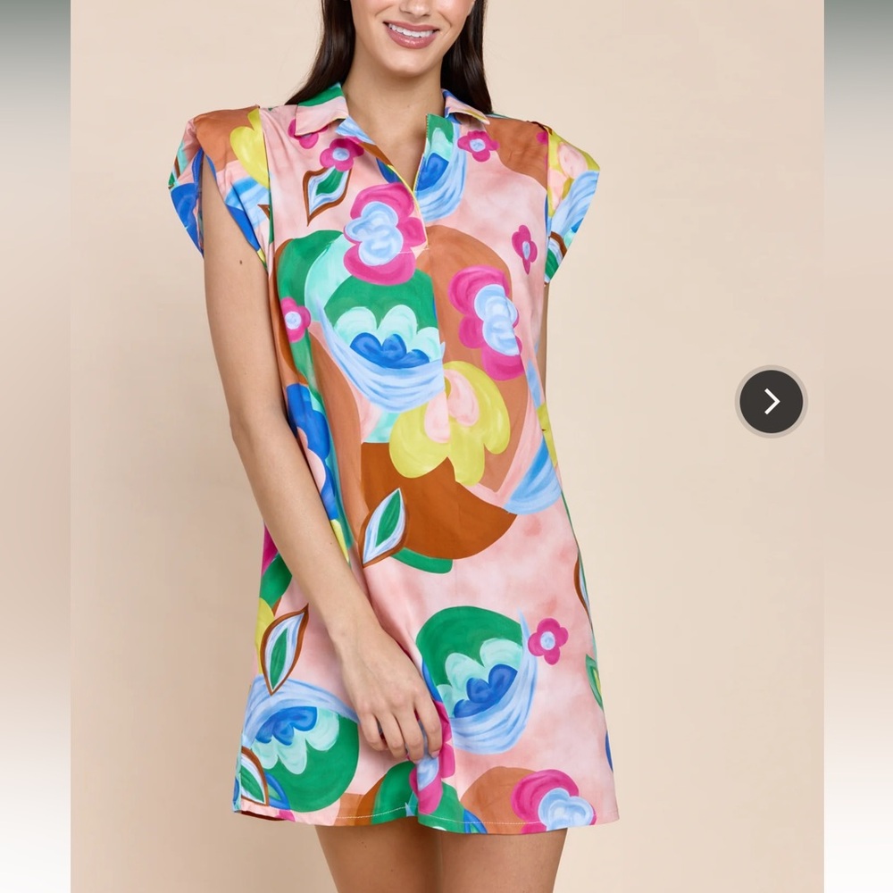 Sofia Pheobe Dress Maya Nude multicolor
